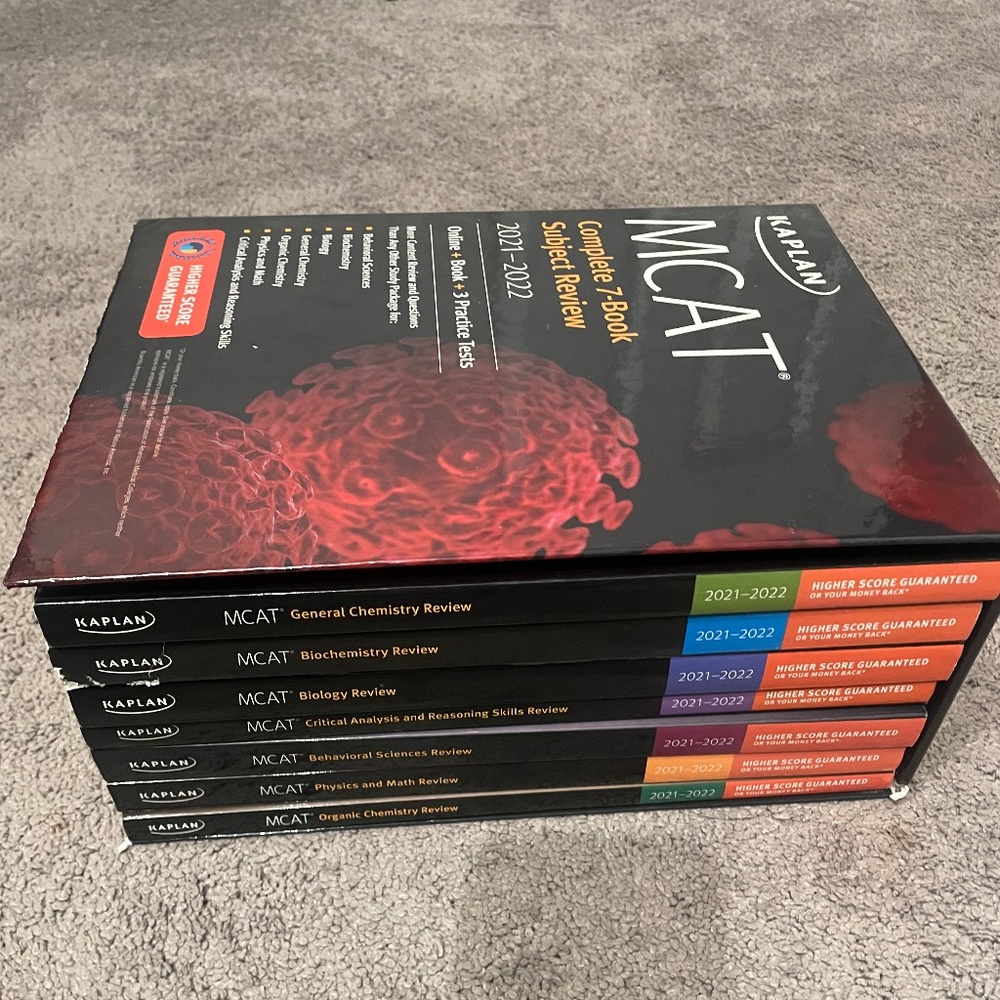 MCAT Complete 7 Book Subject Review 2021-2022